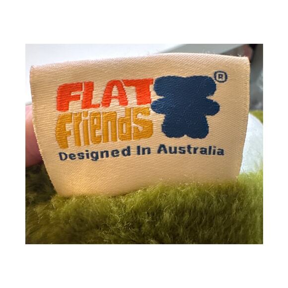 Flat Friends Frog Hand Puppet Made in Australia. - Picture 4 of 7